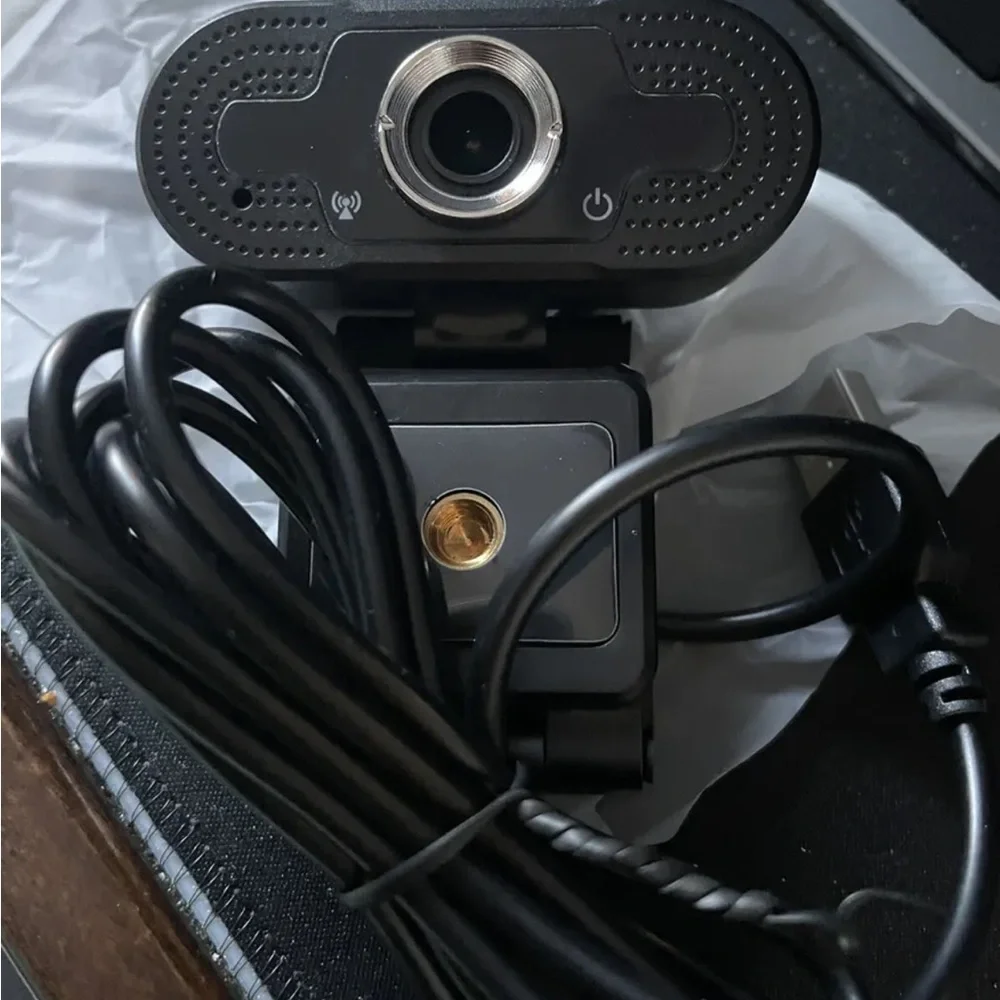 1080P USB Webcam Video Call Conference PC Desktop Laptop Built-in Microphone wit